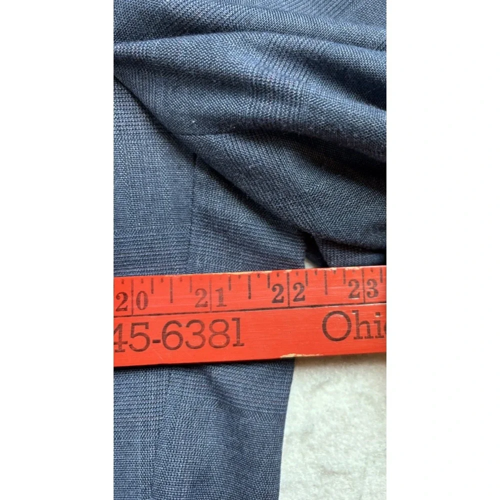 Banana Republic Blazer Mens 44R slim fit Sport Coat Casual Jacket Suit Glen NWOT